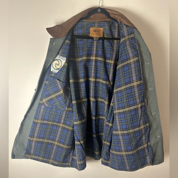 INTERNATIONAL DENIM Camo Green SOUND ONE NYC Film Studio Cotton Jacket Men’s XXL - Picture 5 of 13